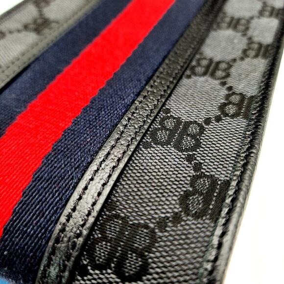 Balenciaga x Gucci The Hacker Project Street Style Crossbody Shoulder Bag Black - Picture 7 of 16